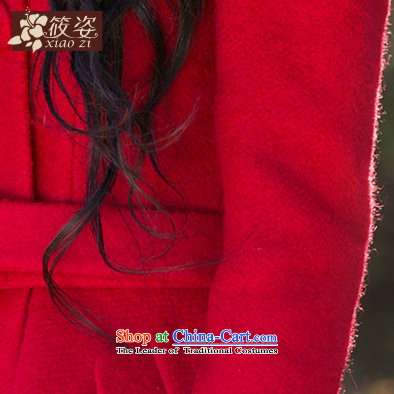 Gigi Lai Siu-lady 2015 winter new retro long hair so Sau San coats fox gross pure color is red M long coats pre-sale 35 days), Gigi Lai (xiaozi SMHF) , , , shopping on the Internet