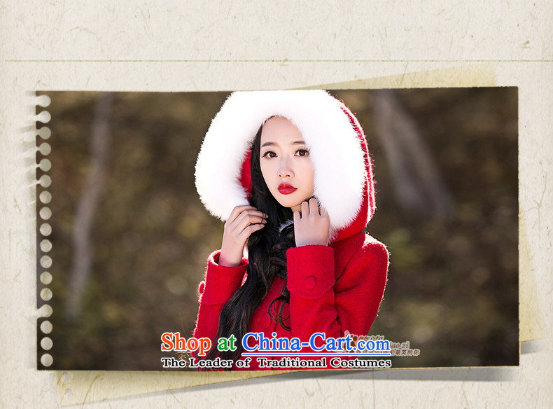 Gigi Lai Siu-lady 2015 winter new retro long hair so Sau San coats fox gross pure color is long coats red L picture, prices, brand platters! The elections are supplied in the national character of distribution, so action, buy now enjoy more preferential! As soon as possible.
