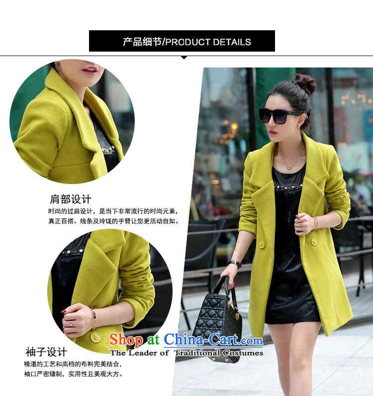 Vichy figure 2015 Fall/Winter Collections Korean female jacket? gross han bum commuter autumn Connie larger in sub-coats Long Wave Small incense winter Sau San light blue XL Photo, prices, brand platters! The elections are supplied in the national character of distribution, so action, buy now enjoy more preferential! As soon as possible.