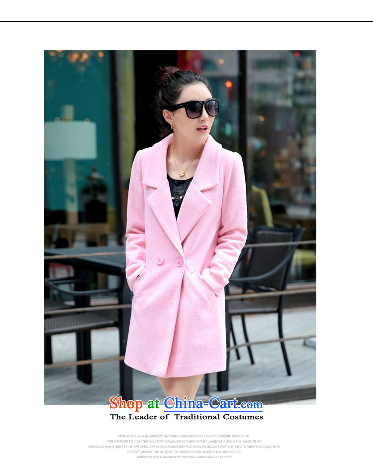 Vichy figure 2015 Fall/Winter Collections Korean female jacket? gross han bum commuter autumn Connie larger in sub-coats Long Wave Small incense winter Sau San light blue XL Photo, prices, brand platters! The elections are supplied in the national character of distribution, so action, buy now enjoy more preferential! As soon as possible.