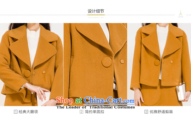 El Boothroyd 2015 winter clothing new a grain shortage of detained lapel coats female 6581017119 gross? caramel L picture, prices, brand platters! The elections are supplied in the national character of distribution, so action, buy now enjoy more preferential! As soon as possible.