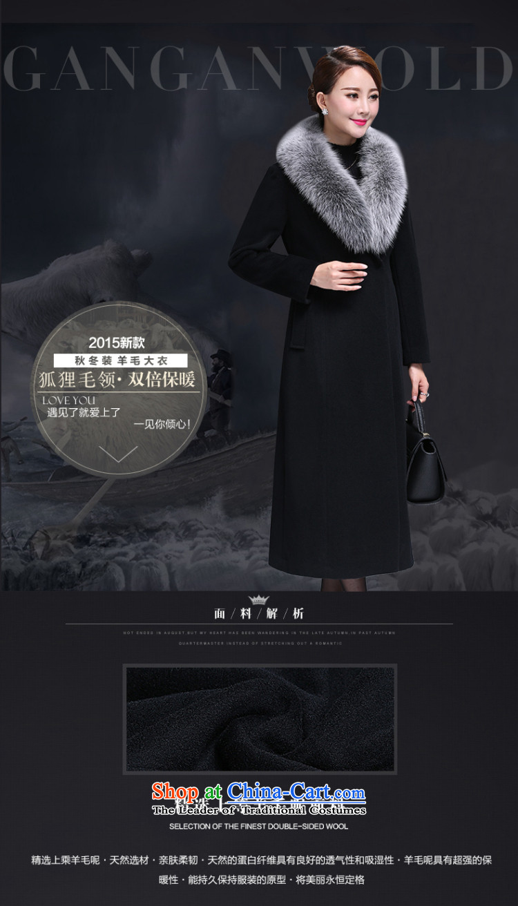 Gangan World 2015 autumn and winter new women's gross coats oversized fox? for this black jacket $ L picture, prices, brand platters! The elections are supplied in the national character of distribution, so action, buy now enjoy more preferential! As soon as possible.