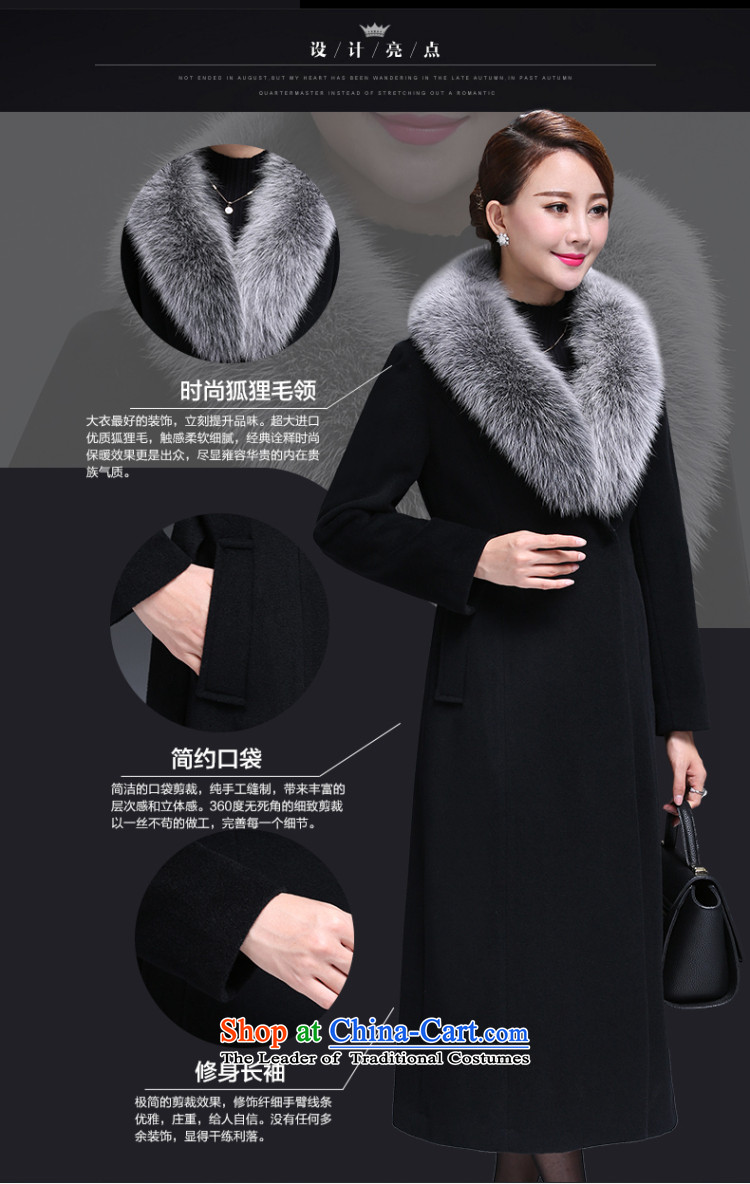 Gangan World 2015 autumn and winter new women's gross coats oversized fox? for this black jacket $ L picture, prices, brand platters! The elections are supplied in the national character of distribution, so action, buy now enjoy more preferential! As soon as possible.