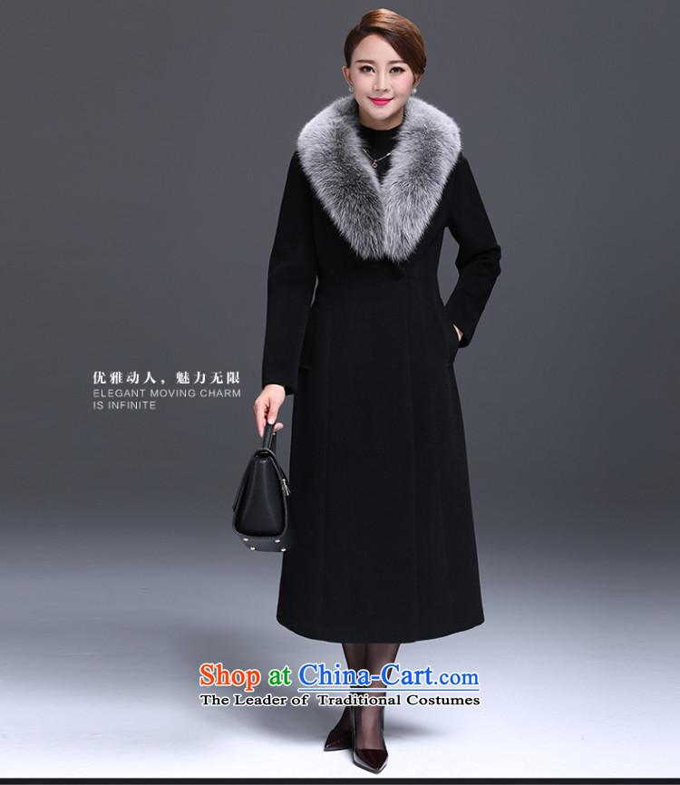 Gangan World 2015 autumn and winter new women's gross coats oversized fox? for this black jacket $ L picture, prices, brand platters! The elections are supplied in the national character of distribution, so action, buy now enjoy more preferential! As soon as possible.