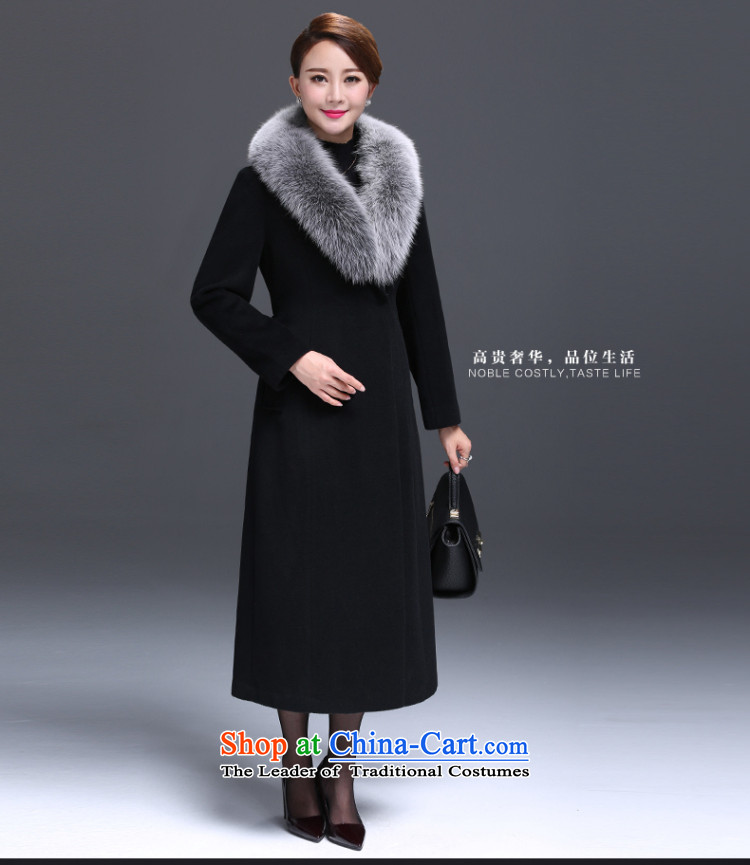 Gangan World 2015 autumn and winter new women's gross coats oversized fox? for this black jacket $ L picture, prices, brand platters! The elections are supplied in the national character of distribution, so action, buy now enjoy more preferential! As soon as possible.