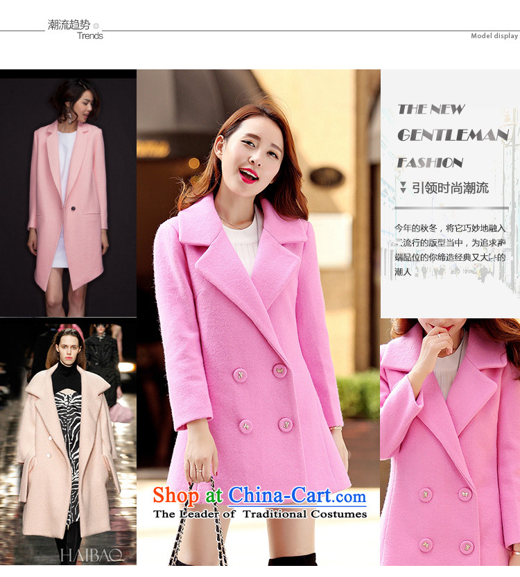 Overnight snow 2015 Women's Addis Ababa of autumn and winter new Korean version of a Korean version of gross? jacket coat women gross Sau San? LM8180 ROSE M picture, prices, brand platters! The elections are supplied in the national character of distribution, so action, buy now enjoy more preferential! As soon as possible.