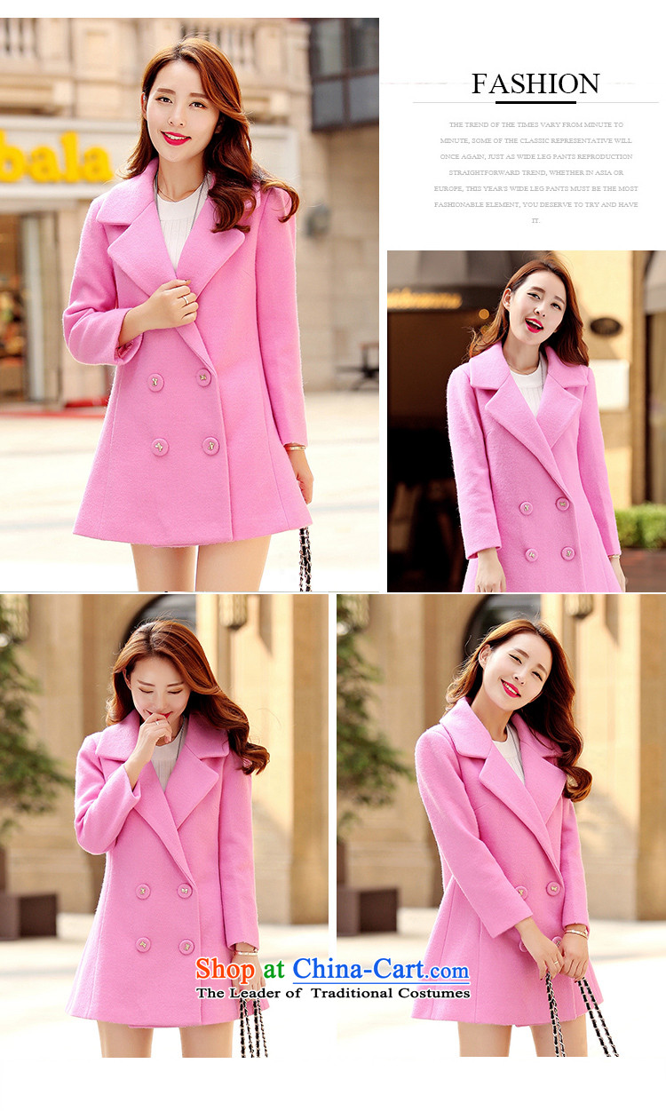 Overnight snow 2015 Women's Addis Ababa of autumn and winter new Korean version of a Korean version of gross? jacket coat women gross Sau San? LM8180 ROSE M picture, prices, brand platters! The elections are supplied in the national character of distribution, so action, buy now enjoy more preferential! As soon as possible.