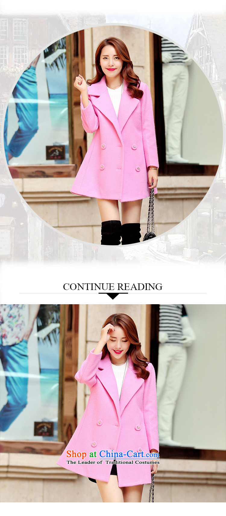 Overnight snow 2015 Women's Addis Ababa of autumn and winter new Korean version of a Korean version of gross? jacket coat women gross Sau San? LM8180 ROSE M picture, prices, brand platters! The elections are supplied in the national character of distribution, so action, buy now enjoy more preferential! As soon as possible.