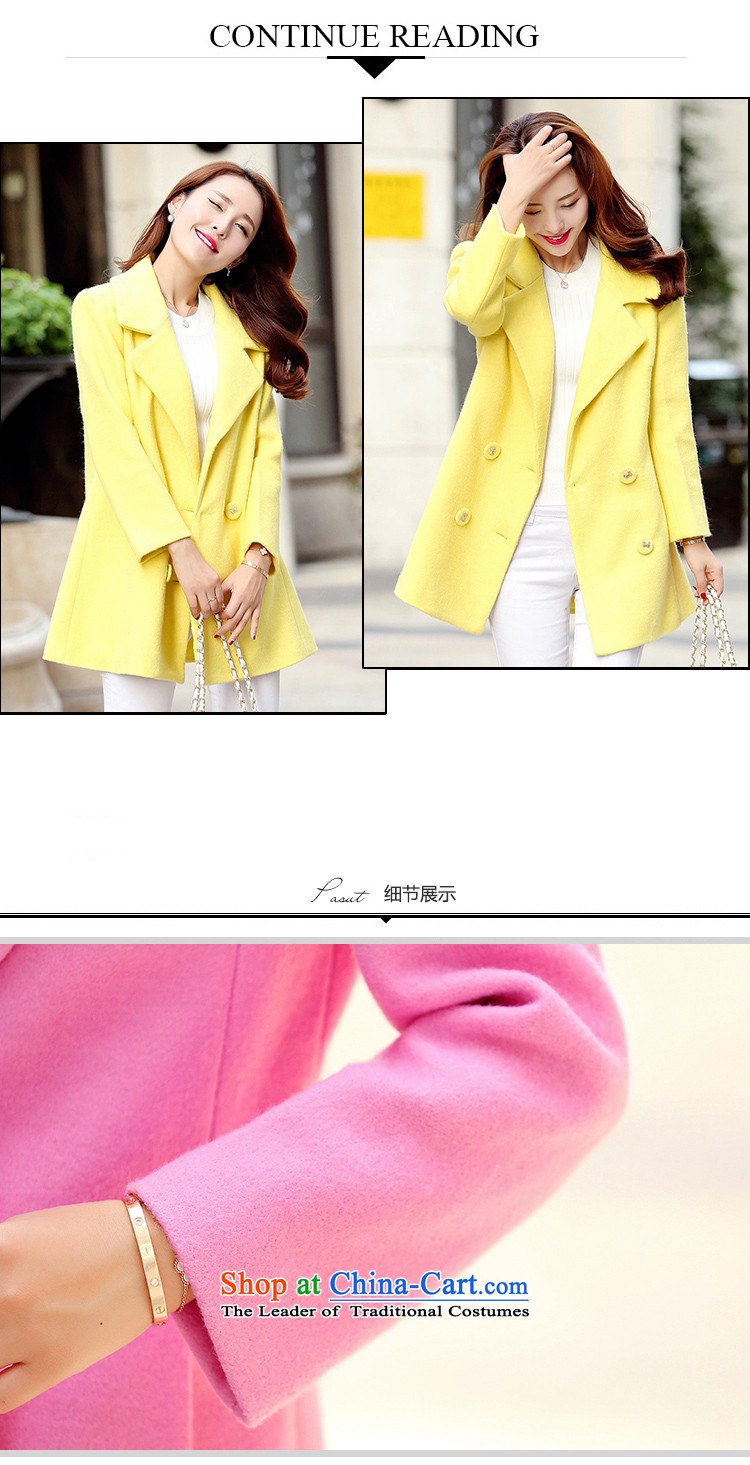 Overnight snow 2015 Women's Addis Ababa of autumn and winter new Korean version of a Korean version of gross? jacket coat women gross Sau San? LM8180 ROSE M picture, prices, brand platters! The elections are supplied in the national character of distribution, so action, buy now enjoy more preferential! As soon as possible.