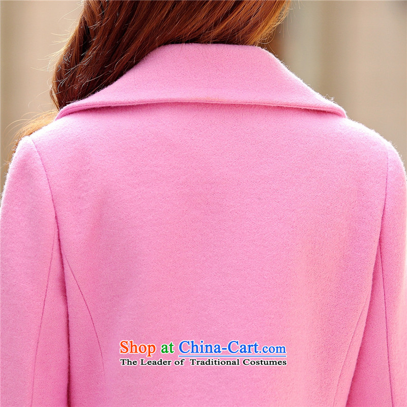 Overnight snow 2015 Women's Addis Ababa of autumn and winter new Korean version of a Korean version of gross? jacket coat women gross Sau San? LM8180 rose red M, Addis Ababa (XIBEIXUE overnight snow) , , , shopping on the Internet
