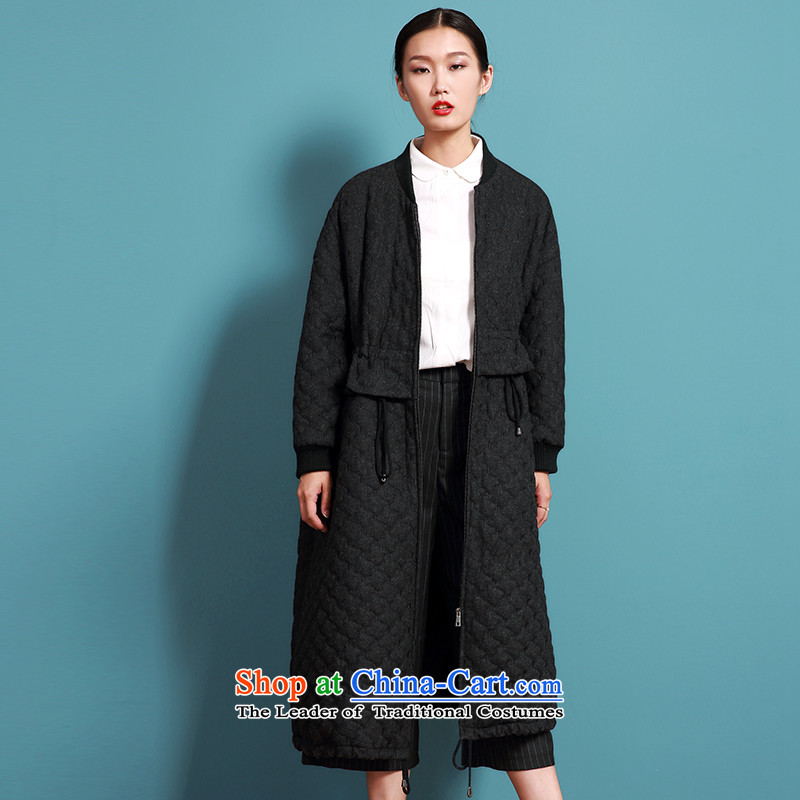 Maximum number of ladies hair fall/winter collections long-sleeved jacket? Korean cloak loose in long Leisure wool a wool coat black S,DKCHENPIN,,, shopping on the Internet