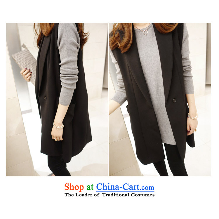Chung Cayman El 2015 autumn and winter new larger female thick MM Coated Knit shirt + larger jacket, a female two kits 5212 Black XXXL picture, prices, brand platters! The elections are supplied in the national character of distribution, so action, buy now enjoy more preferential! As soon as possible.