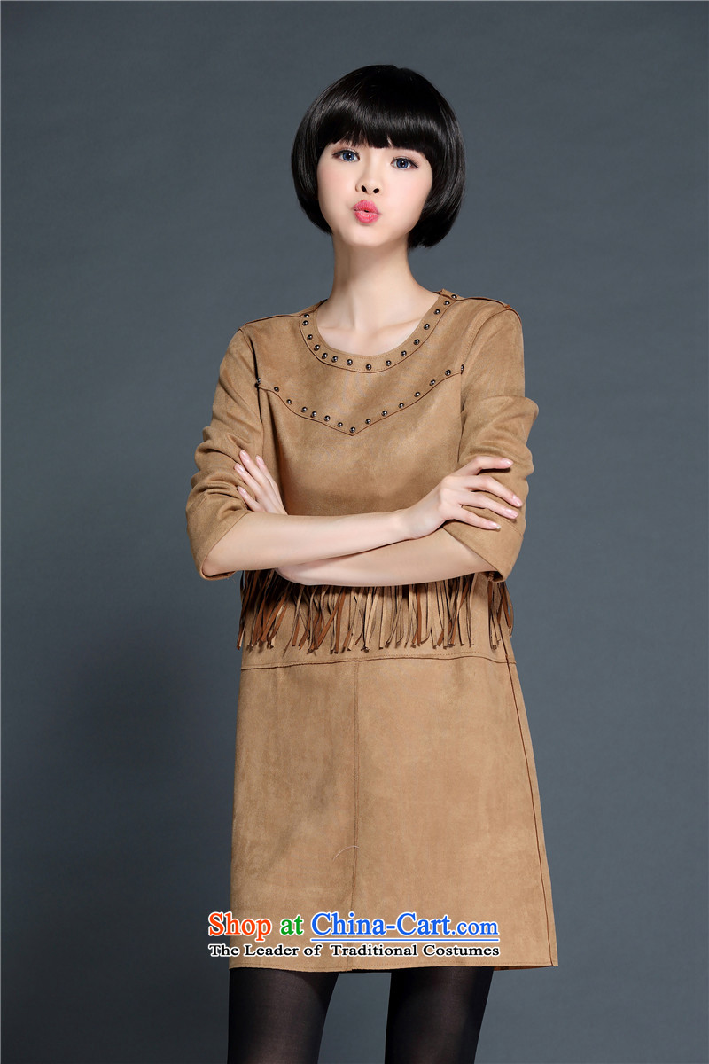 Su-Man Ka Bo 2015 autumn and winter new larger female Korean version MM thick hair? 