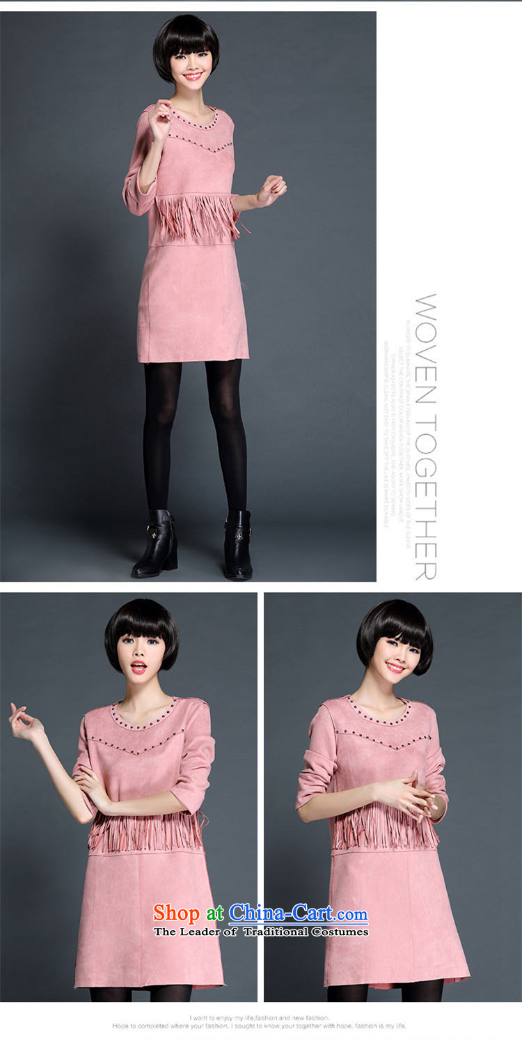 Su-Man Ka Bo 2015 autumn and winter new larger female Korean version MM thick hair? 