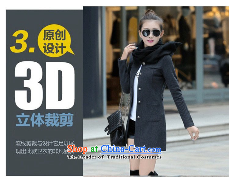 The 2015 autumn Curran) Ms. new coats larger female Korean Sleek and versatile pure cotton long-sleeved shirt, long, on leisure shirt X8951 Sau San carbon XL Photo, prices, brand platters! The elections are supplied in the national character of distribution, so action, buy now enjoy more preferential! As soon as possible.