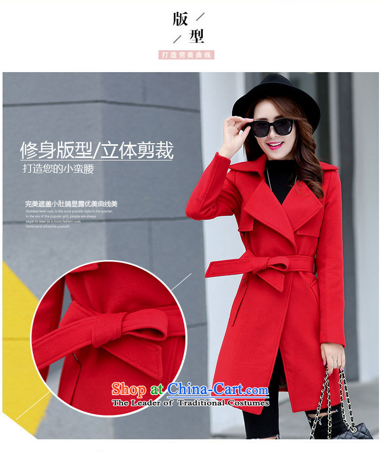 Ms Audrey EU Lok according to gross? 2015 autumn and winter coats female new Western Wind Foutune of gross girls coat? Long a fluorescent color M brand, prices, picture platters! The elections are supplied in the national character of distribution, so action, buy now enjoy more preferential! As soon as possible.