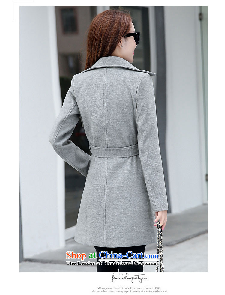 Ms Audrey EU Lok according to gross? 2015 autumn and winter coats female new Western Wind Foutune of gross girls coat? Long a fluorescent color M brand, prices, picture platters! The elections are supplied in the national character of distribution, so action, buy now enjoy more preferential! As soon as possible.