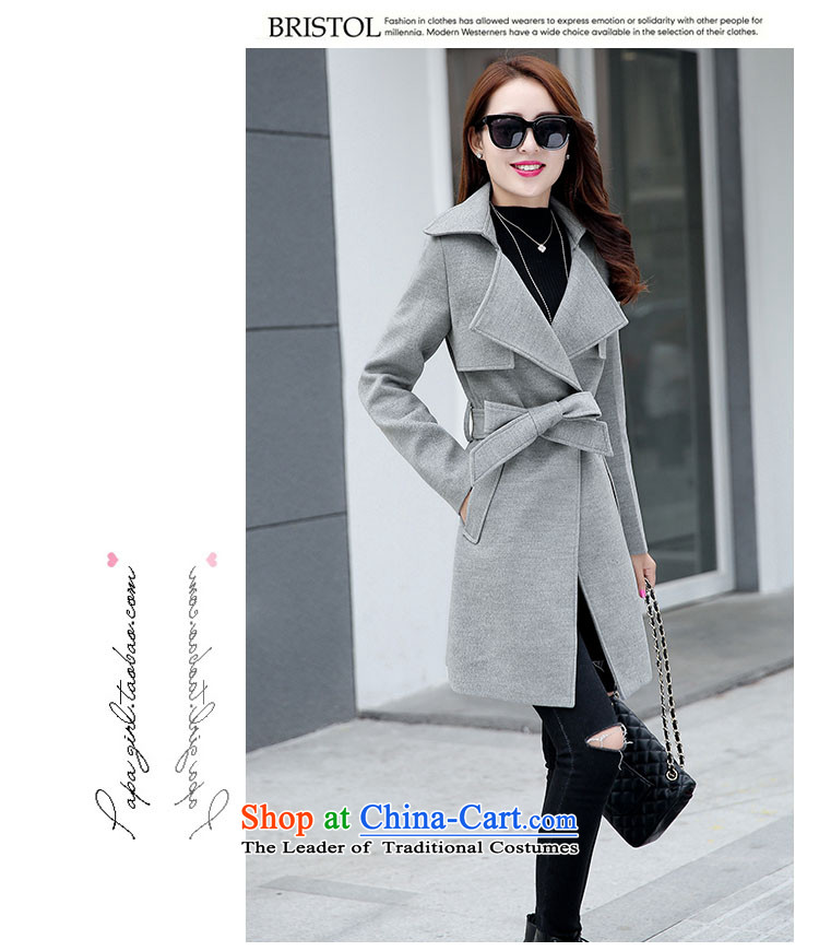 Ms Audrey EU Lok according to gross? 2015 autumn and winter coats female new Western Wind Foutune of gross girls coat? Long a fluorescent color M brand, prices, picture platters! The elections are supplied in the national character of distribution, so action, buy now enjoy more preferential! As soon as possible.