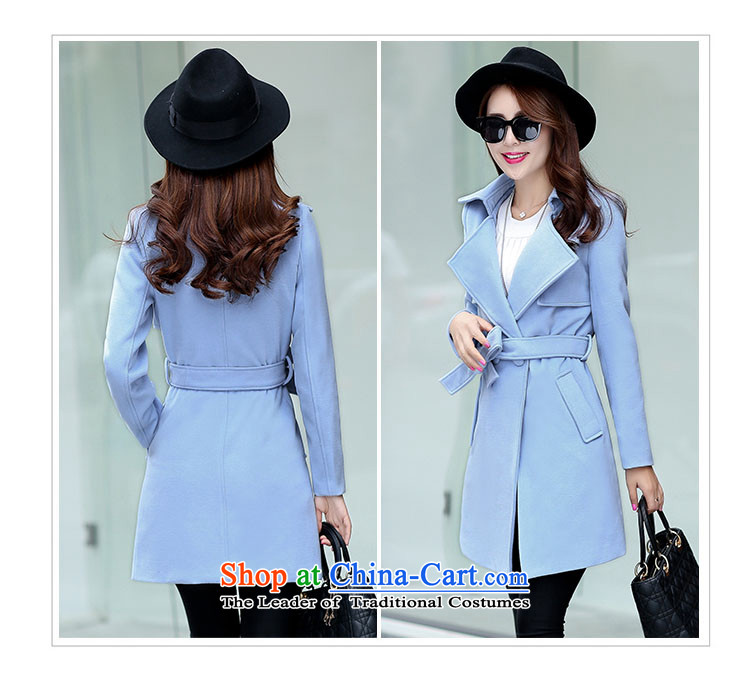 Ms Audrey EU Lok according to gross? 2015 autumn and winter coats female new Western Wind Foutune of gross girls coat? Long a fluorescent color M brand, prices, picture platters! The elections are supplied in the national character of distribution, so action, buy now enjoy more preferential! As soon as possible.
