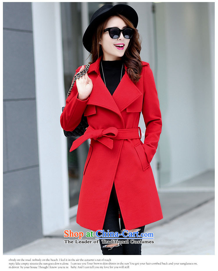 Ms Audrey EU Lok according to gross? 2015 autumn and winter coats female new Western Wind Foutune of gross girls coat? Long a fluorescent color M brand, prices, picture platters! The elections are supplied in the national character of distribution, so action, buy now enjoy more preferential! As soon as possible.