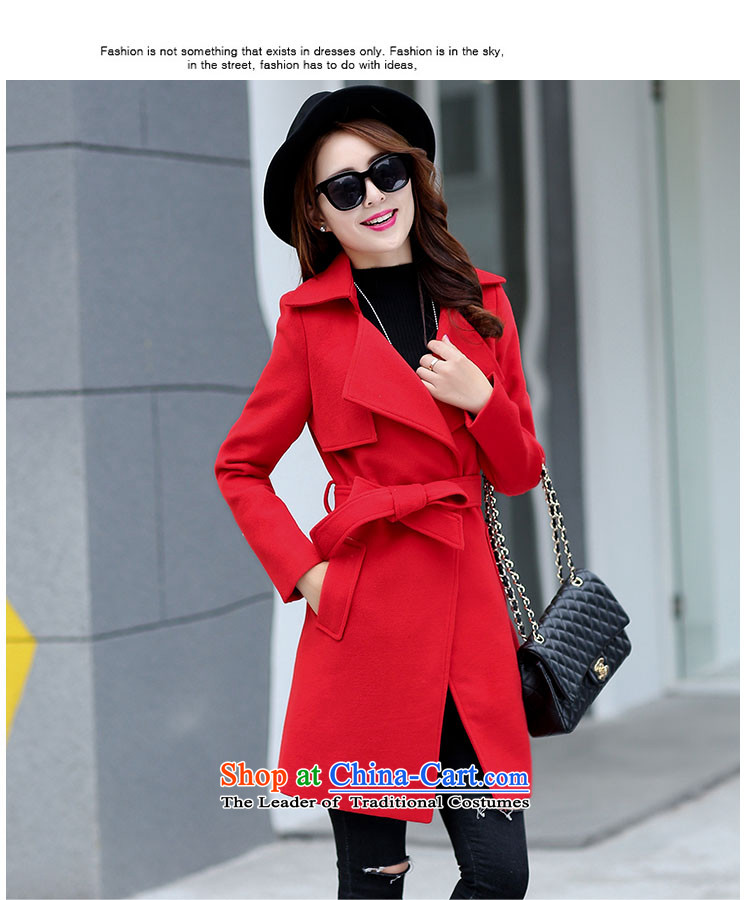 Ms Audrey EU Lok according to gross? 2015 autumn and winter coats female new Western Wind Foutune of gross girls coat? Long a fluorescent color M brand, prices, picture platters! The elections are supplied in the national character of distribution, so action, buy now enjoy more preferential! As soon as possible.