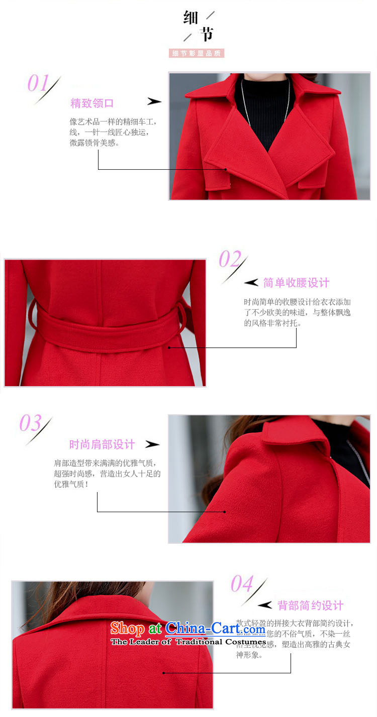 Ms Audrey EU Lok according to gross? 2015 autumn and winter coats female new Western Wind Foutune of gross girls coat? Long a fluorescent color M brand, prices, picture platters! The elections are supplied in the national character of distribution, so action, buy now enjoy more preferential! As soon as possible.
