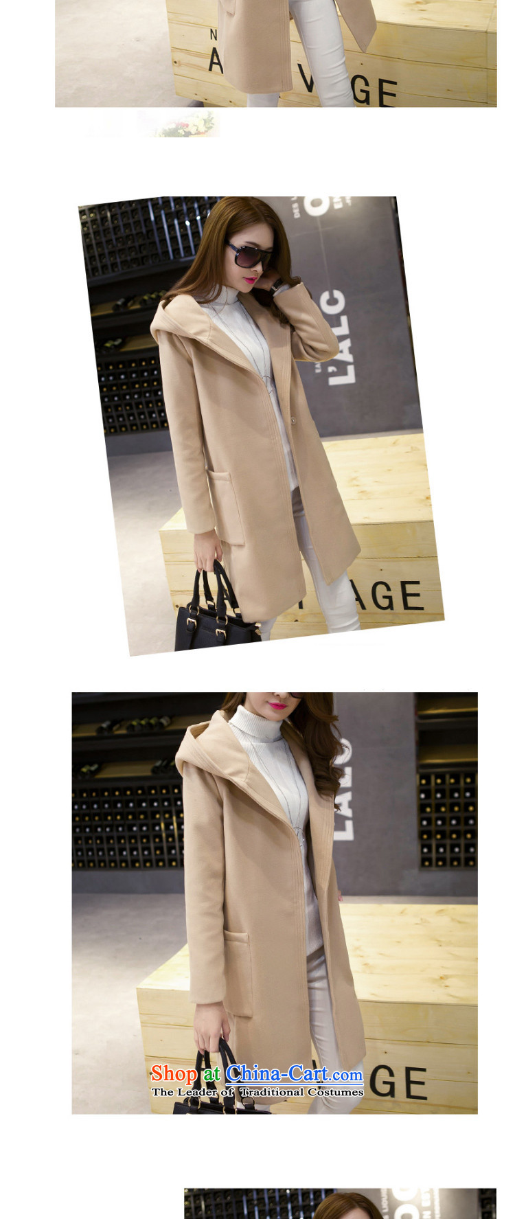 Elizabeth Lee faction 2015 autumn and winter coats new)? Aristocratic women Korean fashion in the long hair of Sau San? female s6583 coats pink  L picture, prices, brand platters! The elections are supplied in the national character of distribution, so action, buy now enjoy more preferential! As soon as possible.