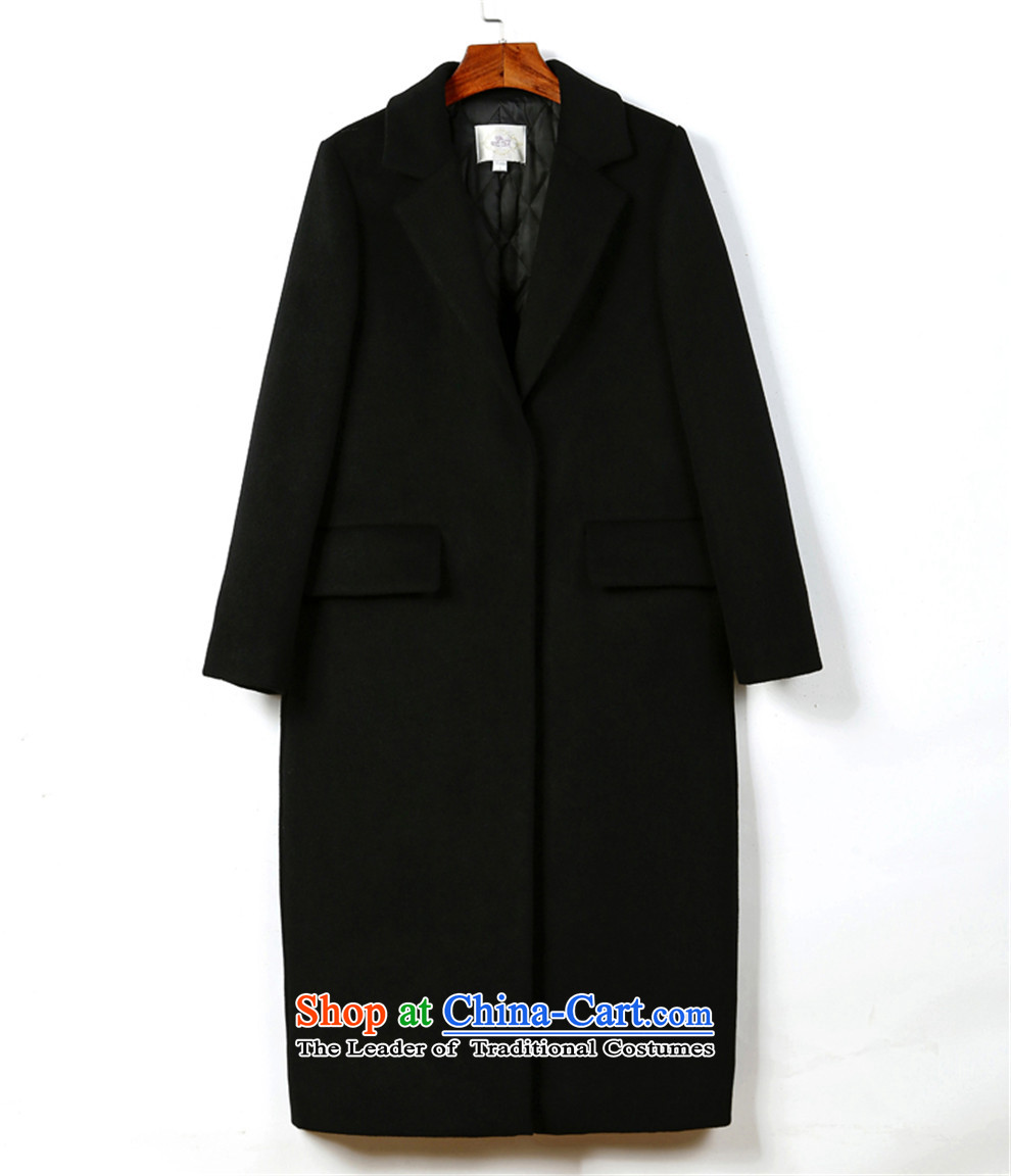 The temperature of the Stars with Greek and long coats callus because gross?-Sau San the knees Gross Gross overcoats?? coats female autumn and winter coats female Korean gross? winter black L picture, prices, brand platters! The elections are supplied in the national character of distribution, so action, buy now enjoy more preferential! As soon as possible.