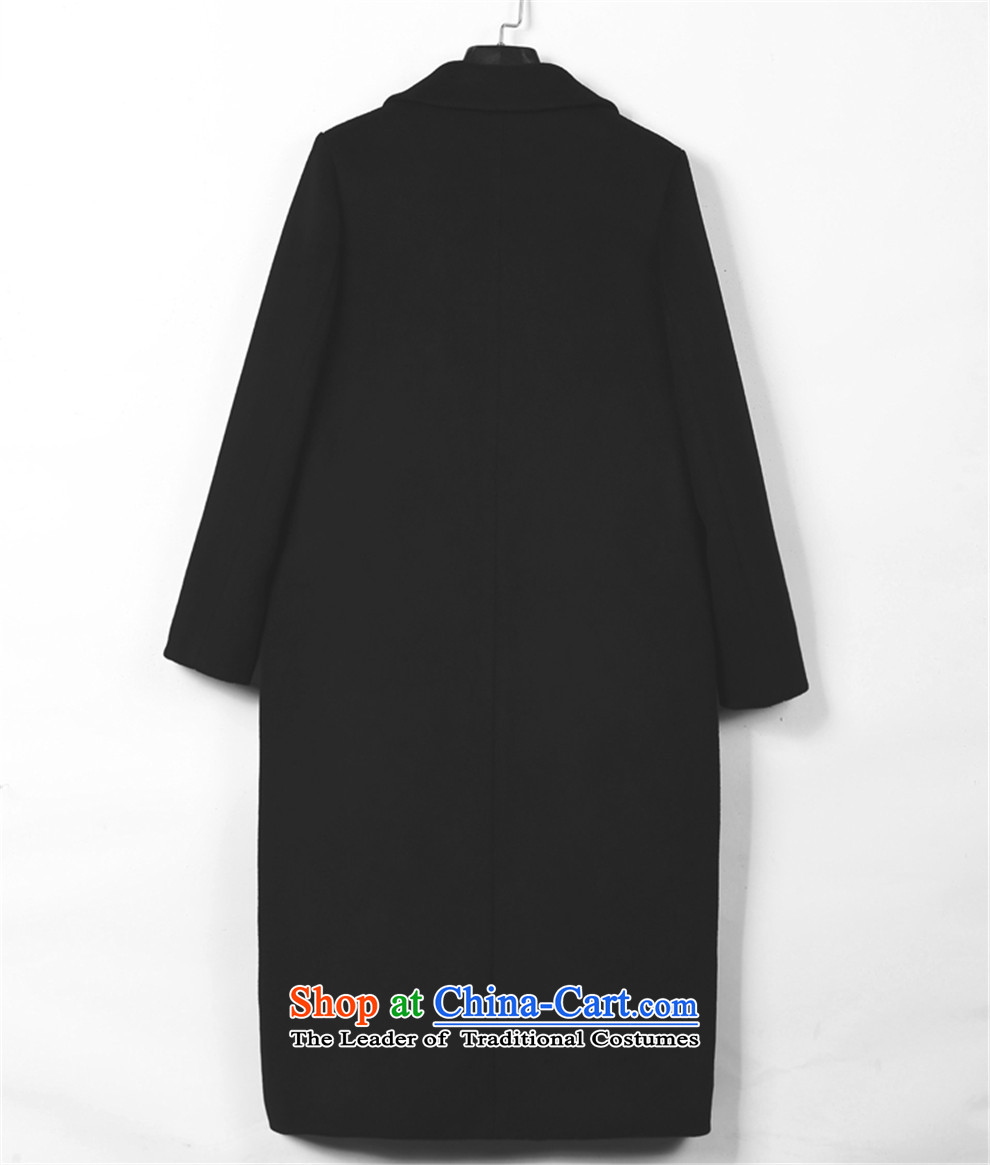 The temperature of the Stars with Greek and long coats callus because gross?-Sau San the knees Gross Gross overcoats?? coats female autumn and winter coats female Korean gross? winter black L picture, prices, brand platters! The elections are supplied in the national character of distribution, so action, buy now enjoy more preferential! As soon as possible.