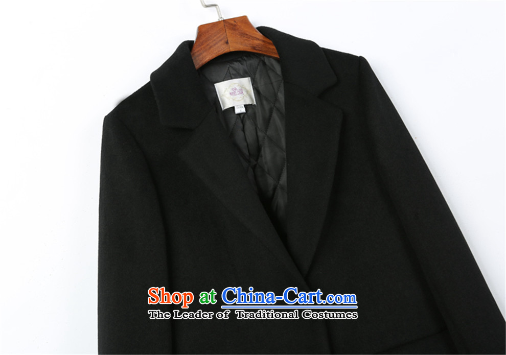 The temperature of the Stars with Greek and long coats callus because gross?-Sau San the knees Gross Gross overcoats?? coats female autumn and winter coats female Korean gross? winter black L picture, prices, brand platters! The elections are supplied in the national character of distribution, so action, buy now enjoy more preferential! As soon as possible.