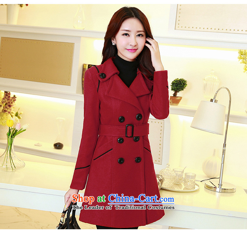 The Korea-U.S. customers new cashmere overcoat female 2015 Sau San Mao jacket female Korean? M046 green L picture, prices, brand platters! The elections are supplied in the national character of distribution, so action, buy now enjoy more preferential! As soon as possible.