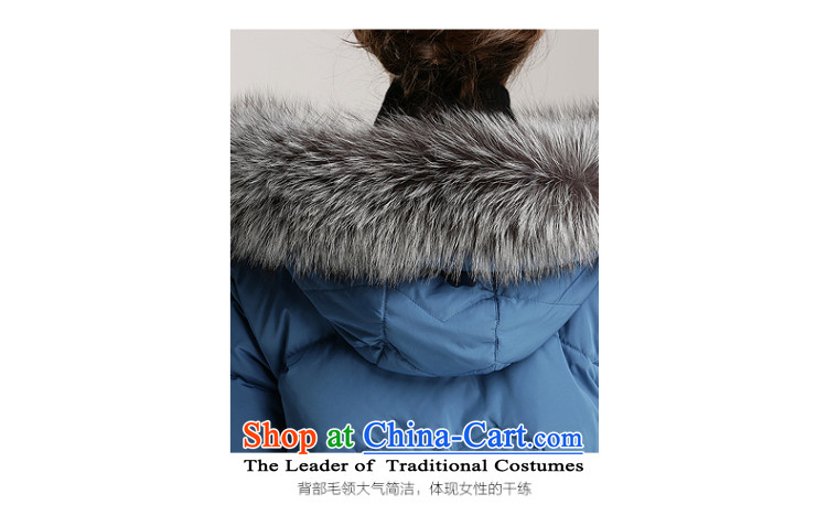 Europe and the high-end hard callus LIUMINER transition in long coats female 2015 autumn and winter monsoon new cap down jacket cowboy blue L weight around 115-125 suitable for Picture, prices, brand platters! The elections are supplied in the national character of distribution, so action, buy now enjoy more preferential! As soon as possible.