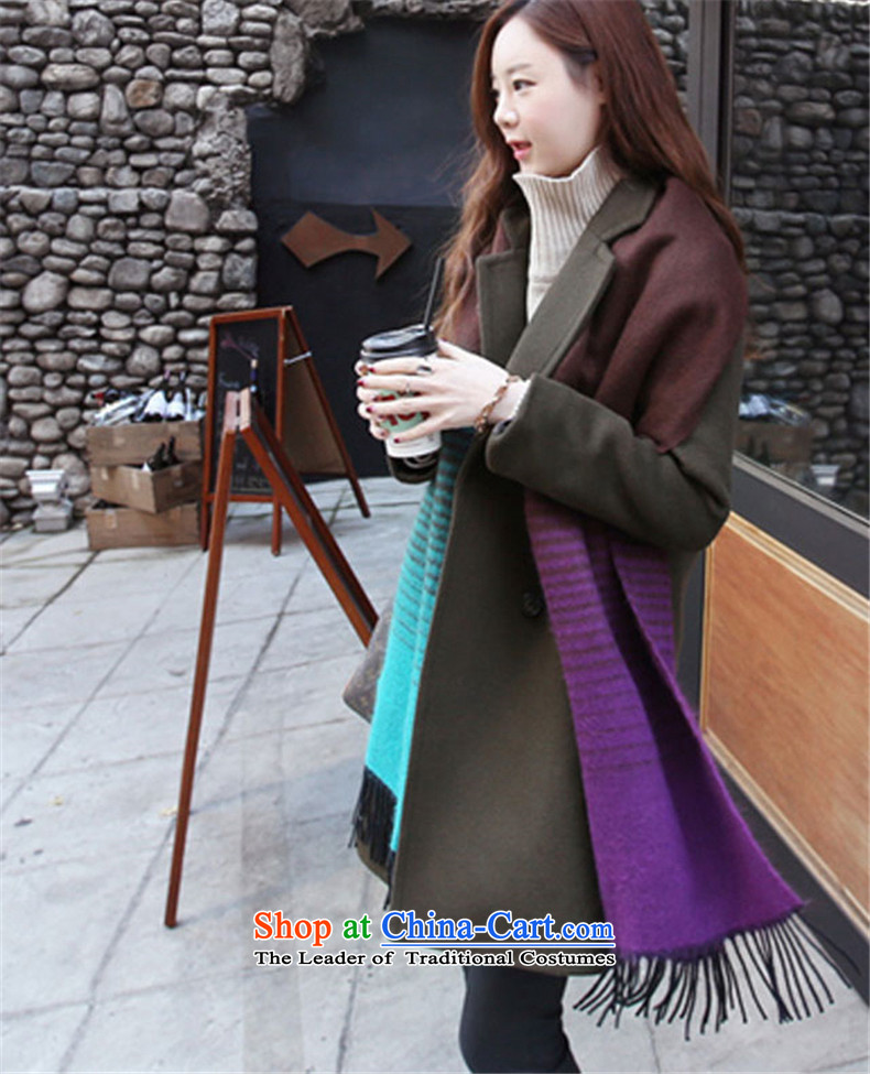 Jane can also fall and winter 2015 new Korean version of the long hair? female Korean jacket wool coat? BLOUSES W39 black M picture, prices, brand platters! The elections are supplied in the national character of distribution, so action, buy now enjoy more preferential! As soon as possible.