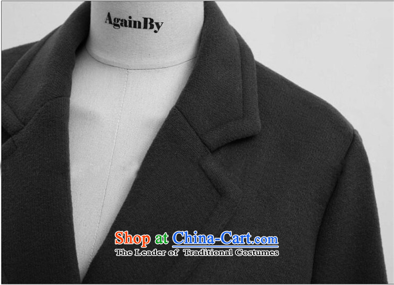 Jane can also fall and winter 2015 new Korean version of the long hair? female Korean jacket wool coat? BLOUSES W39 black M picture, prices, brand platters! The elections are supplied in the national character of distribution, so action, buy now enjoy more preferential! As soon as possible.