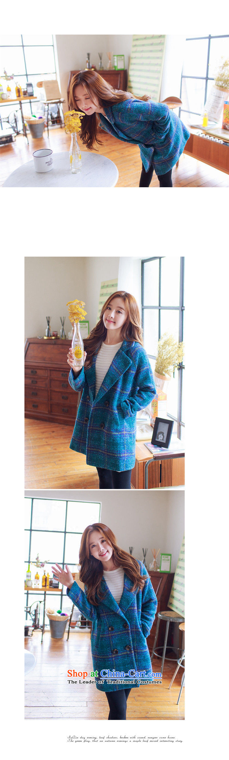 Jane can also in the autumn and winter 2015 long green tartan gross Korean female jacket? wool coat W101 retro? The Green Grid S picture, prices, brand platters! The elections are supplied in the national character of distribution, so action, buy now enjoy more preferential! As soon as possible.