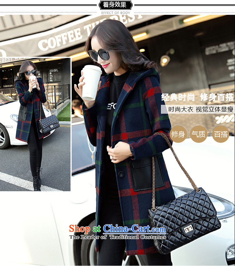 The Nan?? jacket coat female hair girl in Korean female Long Hoodie 2015 winter new women's large black and white photographs of L, prices, brand platters! The elections are supplied in the national character of distribution, so action, buy now enjoy more preferential! As soon as possible.