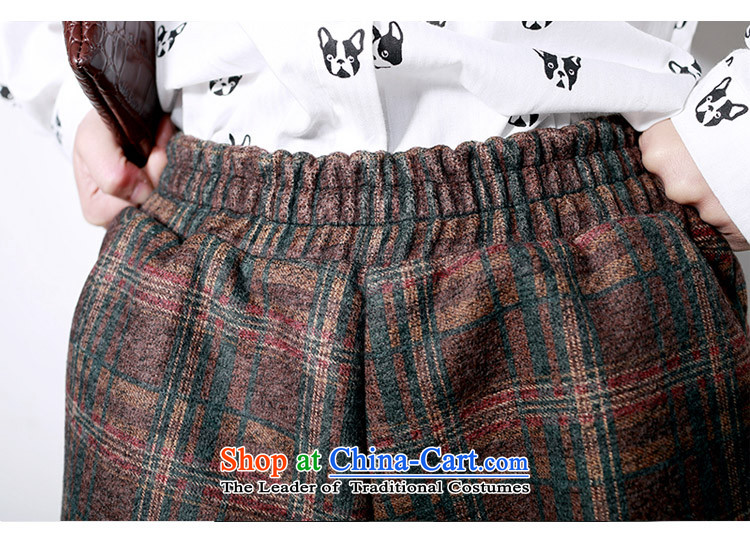 Chung Cayman El 2015 autumn and winter new to xl female elastic waist latticed gross shorts? 5222 latticed brown XXXL picture, prices, brand platters! The elections are supplied in the national character of distribution, so action, buy now enjoy more preferential! As soon as possible.