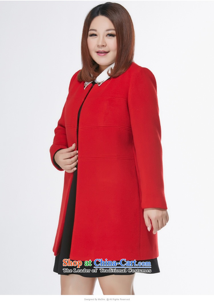 Msshe xl women 2015 new autumn splicing pin-ju the yarn thick sister skirt A swing or 10307 long-sleeved black 4XL Photo, prices, brand platters! The elections are supplied in the national character of distribution, so action, buy now enjoy more preferential! As soon as possible.