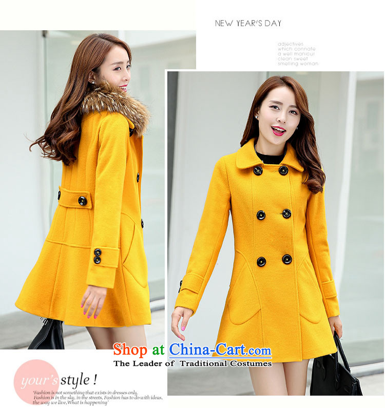 Moncy Nga Jacket coat female gross? 2015 autumn and winter female new a windbreaker. Long Korean lapel campaign for relaxd beauty gross sub Video thin double-the red (without gross collar) L picture, prices, brand platters! The elections are supplied in the national character of distribution, so action, buy now enjoy more preferential! As soon as possible.