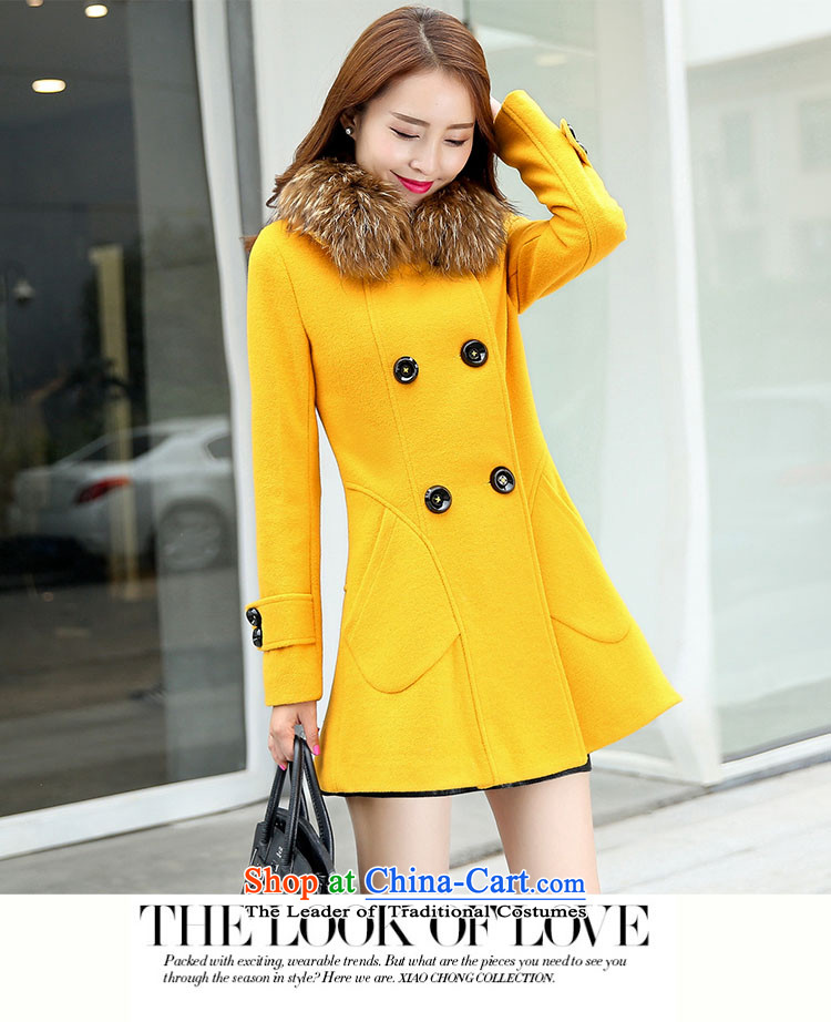 Moncy Nga Jacket coat female gross? 2015 autumn and winter female new a windbreaker. Long Korean lapel campaign for relaxd beauty gross sub Video thin double-the red (without gross collar) L picture, prices, brand platters! The elections are supplied in the national character of distribution, so action, buy now enjoy more preferential! As soon as possible.