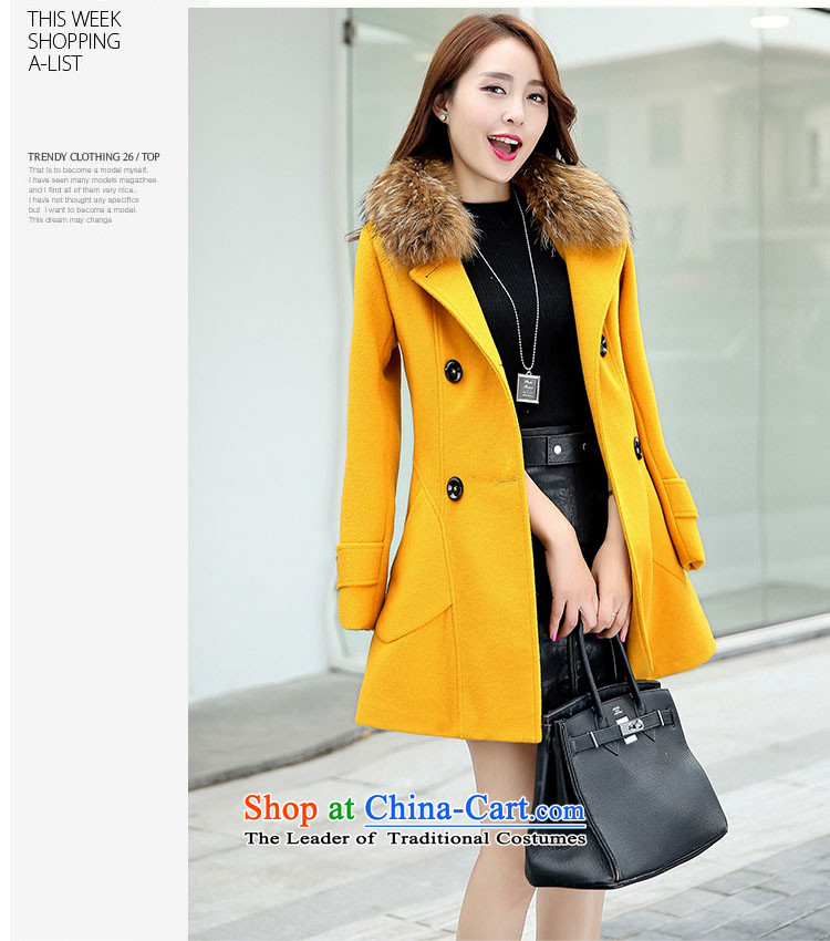 Moncy Nga Jacket coat female gross? 2015 autumn and winter female new a windbreaker. Long Korean lapel campaign for relaxd beauty gross sub Video thin double-the red (without gross collar) L picture, prices, brand platters! The elections are supplied in the national character of distribution, so action, buy now enjoy more preferential! As soon as possible.