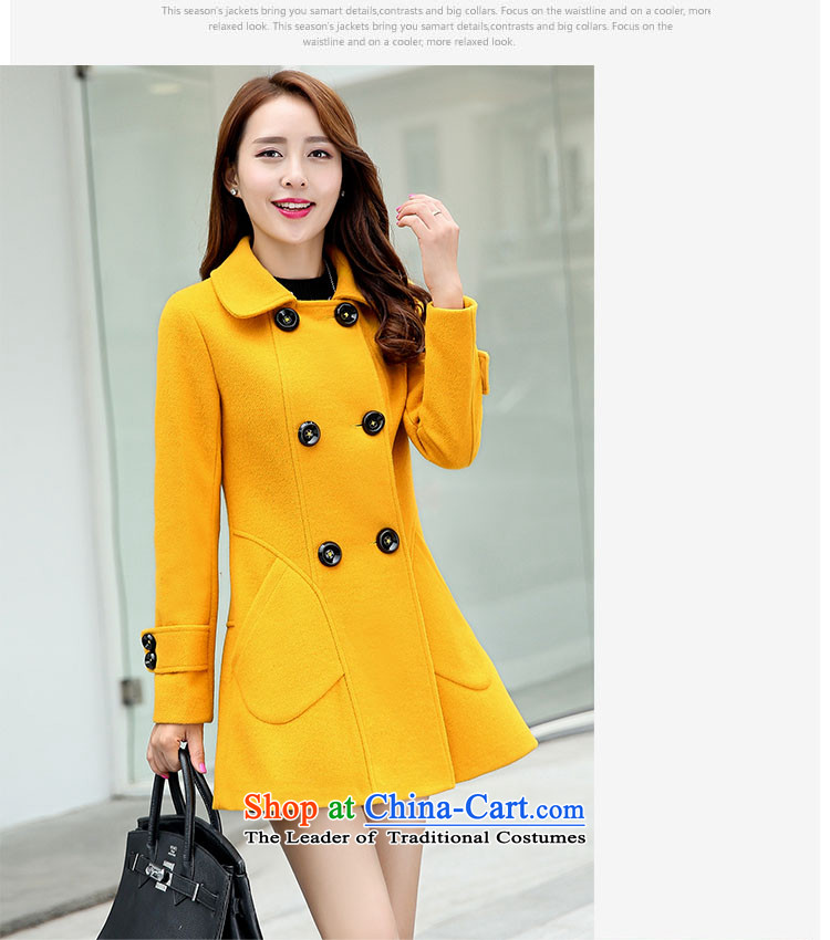 Moncy Nga Jacket coat female gross? 2015 autumn and winter female new a windbreaker. Long Korean lapel campaign for relaxd beauty gross sub Video thin double-the red (without gross collar) L picture, prices, brand platters! The elections are supplied in the national character of distribution, so action, buy now enjoy more preferential! As soon as possible.