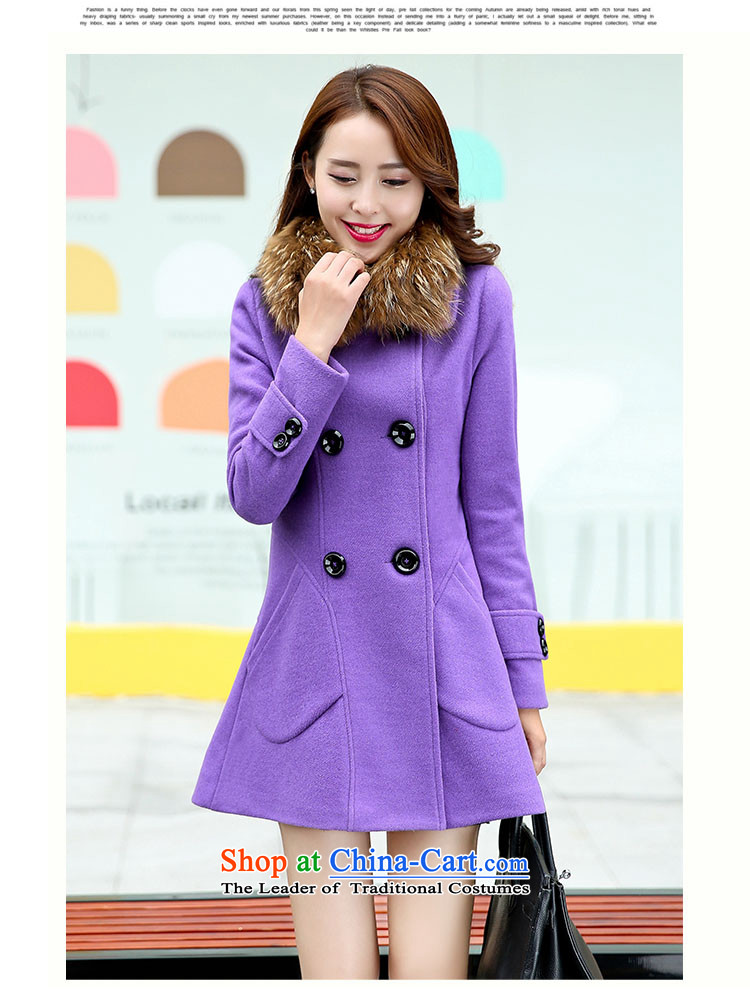 Moncy Nga Jacket coat female gross? 2015 autumn and winter female new a windbreaker. Long Korean lapel campaign for relaxd beauty gross sub Video thin double-the red (without gross collar) L picture, prices, brand platters! The elections are supplied in the national character of distribution, so action, buy now enjoy more preferential! As soon as possible.