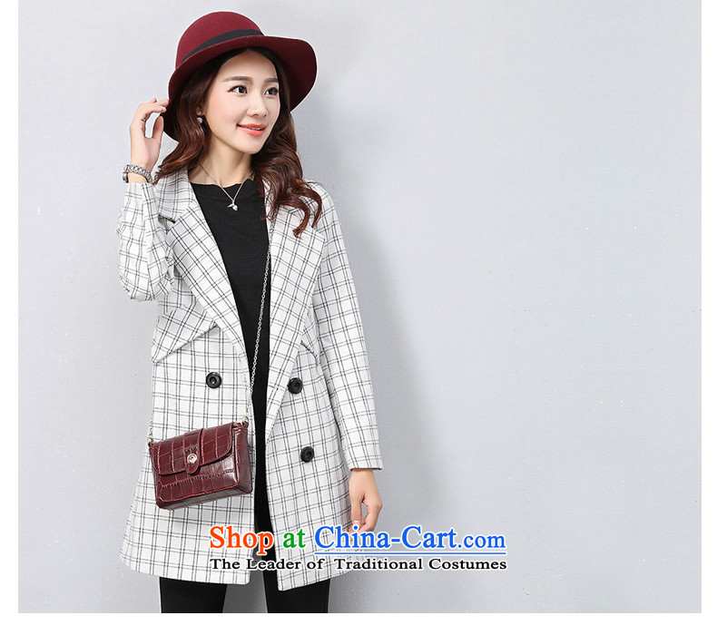  The OSCE with Korean OUHUAI Fall/Winter Collections female new stylish simplicity long-sleeved lapel long hair? coats jacket compartments B23060 GRAY M picture, prices, brand platters! The elections are supplied in the national character of distribution, so action, buy now enjoy more preferential! As soon as possible.