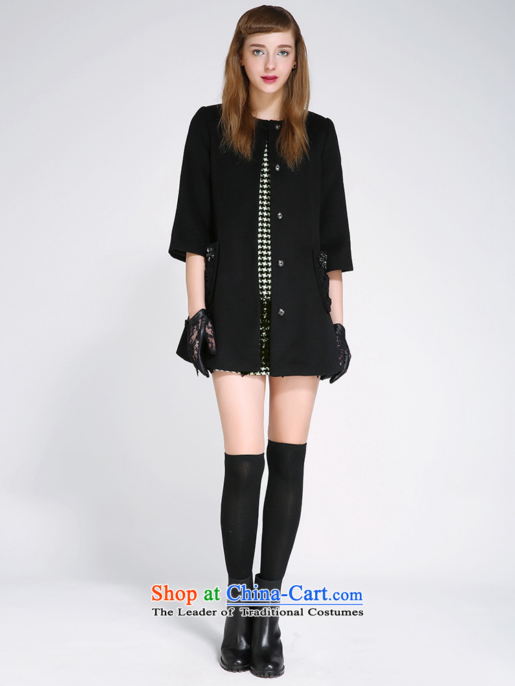 Chaplain who winter clothing in new women's longer commuter temperament loose fifth cuff wool coat black 155/80A/S? Picture, prices, brand platters! The elections are supplied in the national character of distribution, so action, buy now enjoy more preferential! As soon as possible.