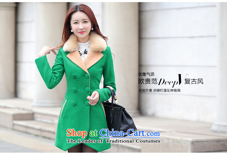 The 2015 autumn and winter Yuen new women's decoration in the body of a two-sided jacket coat GT7054 gross? black L picture, prices, brand platters! The elections are supplied in the national character of distribution, so action, buy now enjoy more preferential! As soon as possible.