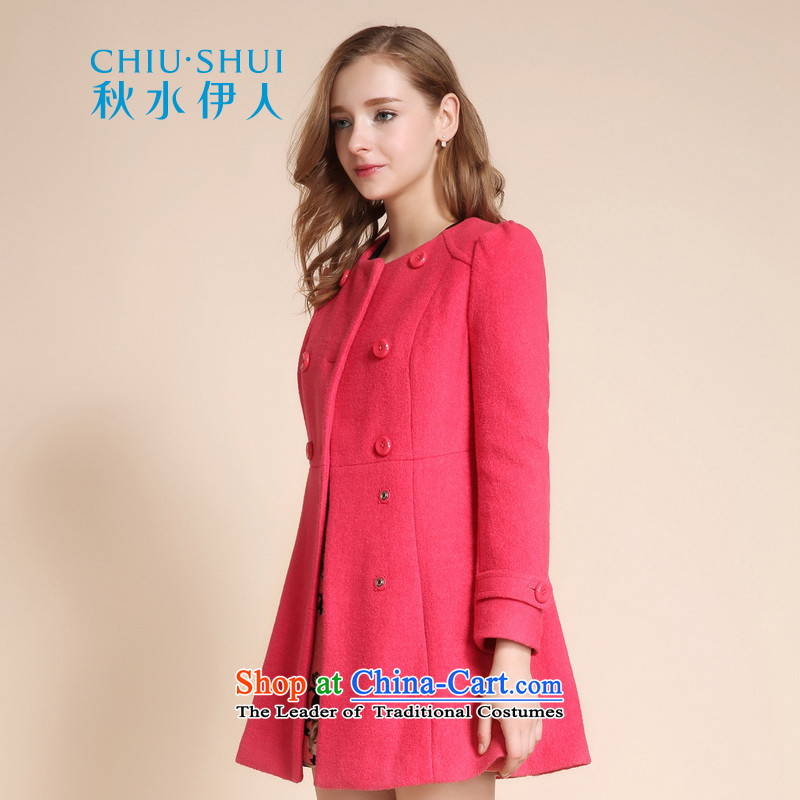 Chaplain who winter clothing new stylish girl in long Leisure long-sleeved England temperament cloak overcoat plum 160/84A/M, chaplain who has been pressed shopping on the Internet