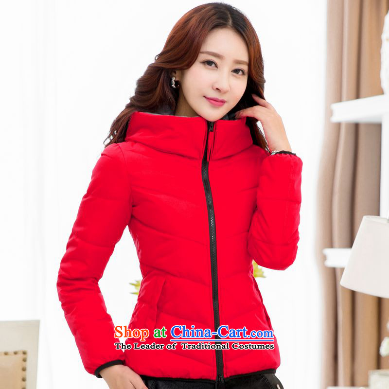 The Doi jacket to 2015 XL female thick winter clothing 200 catties mm video thin king warm cotton coat cotton women better recommendations 180-195 5XL red, the Doi (MIYADAI) , , , shopping on the Internet