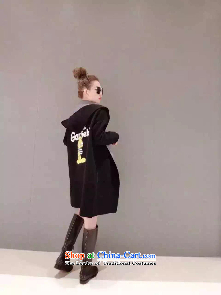The results of the European station 2015 thousands of autumn and winter new Korean Edition to increase the number of wool coat of Sau San Fat MM loose? windbreaker video thin coat 579.5 4XL160-175 black around 922.747 picture, prices, brand platters! The elections are supplied in the national character of distribution, so action, buy now enjoy more preferential! As soon as possible.
