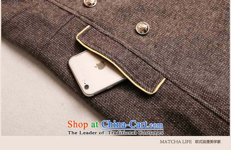 Matcha life wool female Sau San Mao jacket? a new suit for 2015 Winter long-sleeved long coats gross? coffee L spot) Picture, prices, brand platters! The elections are supplied in the national character of distribution, so action, buy now enjoy more preferential! As soon as possible.